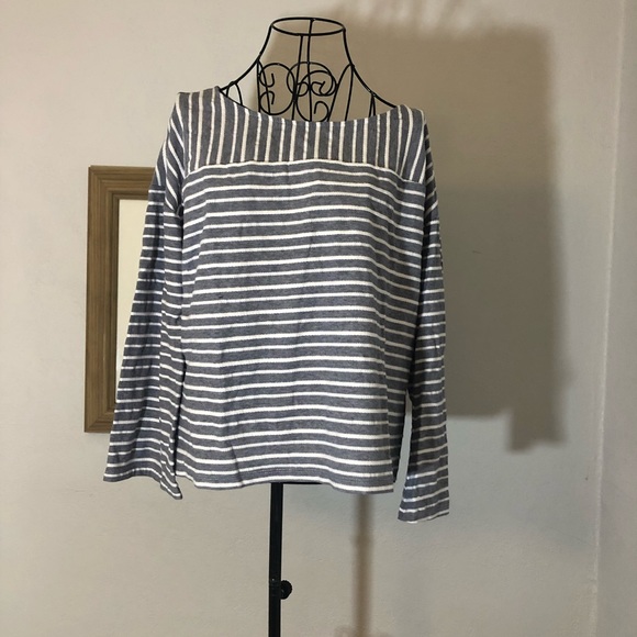 A New Day stripe blouse XL - Picture 2 of 5